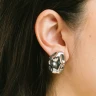 Серьги Candace, покрытые 18-каратным золотом 1