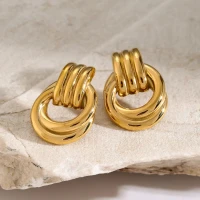 Серьги Charlotte из 18-каратного золота