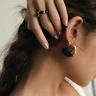 Серьги Allegra из 18-каратного золота